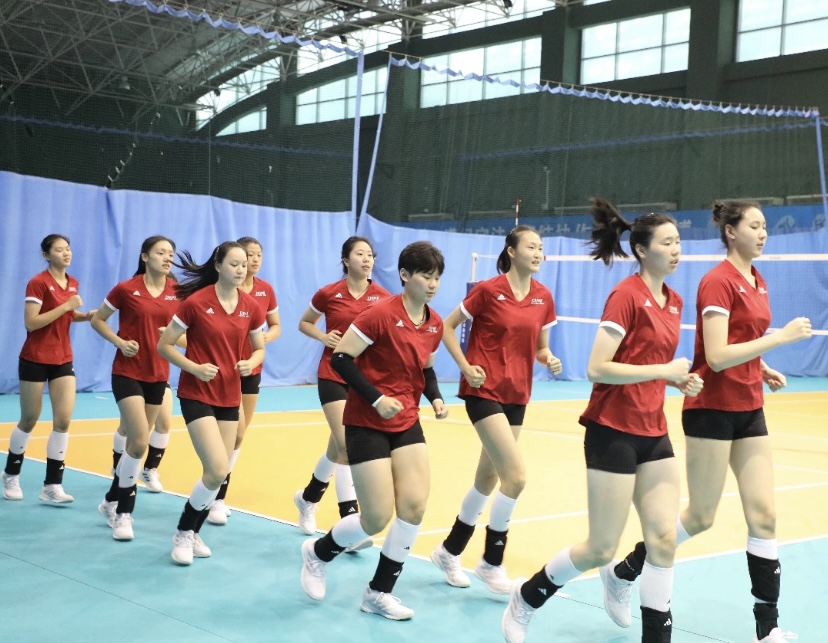 yid, 中国女排, 训练场上只